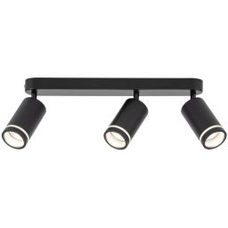 TK Lighting Jet lampa podsufitowa 3x10W czarny 6914