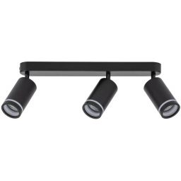 TK Lighting Jet lampa podsufitowa 3x10W czarny 6914