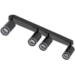 TK Lighting Jet lampa podsufitowa 4x10W czarny 6916