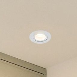 TK Lighting Aura lampa do zabudowy 1x10 W biała 10572