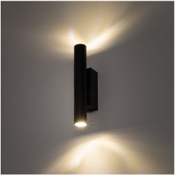 TK Lighting Lagos kinkiet 2x8 W czarny 10184