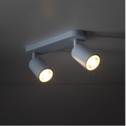 TK Lighting Livia lampa podsufitowa 2x10 W niebieska 10237