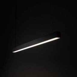 TK Lighting Luxe lampa wisząca 1x40 W czarna 18080