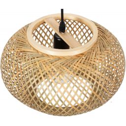 TooLight Boho lampa wisząca 1x60 W drewno OSW-01410