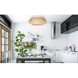 TooLight Boho lampa wisząca 1x60 W drewno OSW-01411