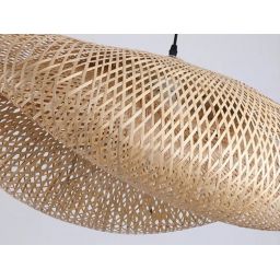 TooLight Boho lampa wisząca 1x60 W drewno OSW-05240