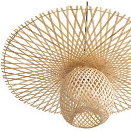 TooLight Boho lampa wisząca 1x60 W drewno OSW-05241