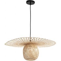 TooLight Boho lampa wisząca 1x60 W drewno OSW-05241