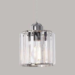 TooLight Glamour lampa wisząca 1x60 W chrom OSW-08549