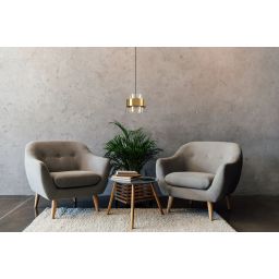 TooLight lampa wisząca 1x60 W złota OSW-40036