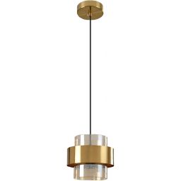 TooLight lampa wisząca 1x60 W złota OSW-40036