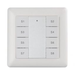 Unilight panel sterowania ścienny biały DALI-12UL