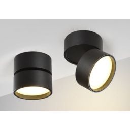 Unilight lampa podsufitowa 1x18W czarna ULDL85-SMART