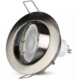 V-TAC lampa do zabudowy satynowy nikiel 3588
