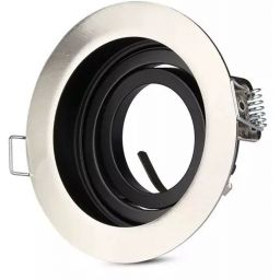 V-TAC lampa do zabudowy satynowy nikiel 3596