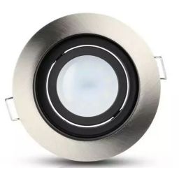 V-TAC lampa do zabudowy satynowy nikiel 3596