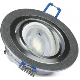 V-TAC lampa do zabudowy polerowane aluminium 3600