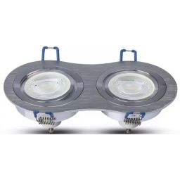 V-TAC lampa do zabudowy polerowane aluminium 3602