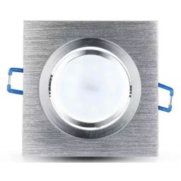 V-TAC lampa do zabudowy polerowane aluminium 3606
