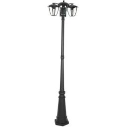 V-TAC lampa stojąca zewnętrzna 3x60W czarna 7063