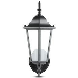 V-TAC kinkiet zewnętrzny 1x60W czarny mat 7066