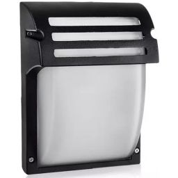 V-TAC kinkiet zewnętrzny 1x60W czarny mat 7076