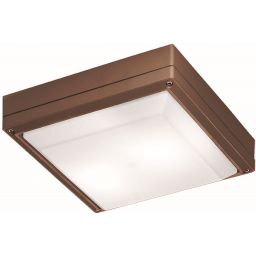 Viokef Leros plafon zewnętrzny 2x18W brązowy 4049303