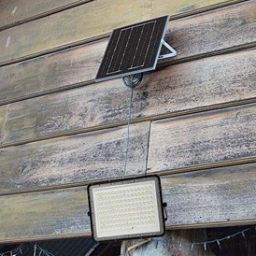 V-TAC lampa solarna wisząca 1x30 W czarny 7829