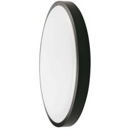 V-TAC plafon 1x18W LED biały/czarny 7669