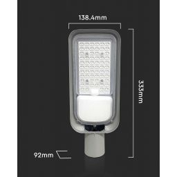 V-TAC naświetlacz 30 W 4000K szary 7886
