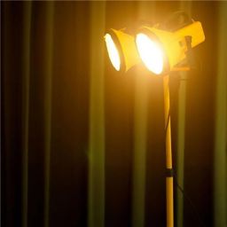 V-TAC statyw trójnóg podwójny do projektorów żółty 9104