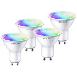 Yeelight Smart LED Bulb inteligentna żarówka LED 4x5 W 6500 K GU10 YLDP004-A-4pcs
