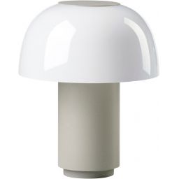 Zone Denmark Ume lampa stołowa LED bezprzewodowa szara 29959