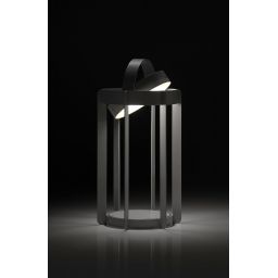 Zone Denmark Firefly lampion LED 30 cm szara 32314