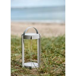 Zone Denmark Firefly lampion LED 30 cm szara 32314