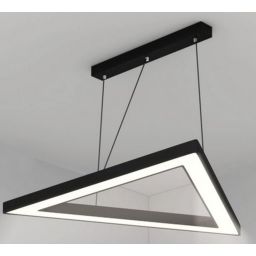 zoomLED Trójkąt lampa wisząca 1x75W czarna