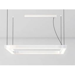 zoomLED Kwadrat lampa wisząca 1x92 W biała