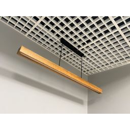 zoomLED lampa wisząca 1x44W dąb naturalny/czarny