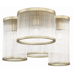 Zuma Line Sergio lampa podsufitowa 4x40 W złota C0528-04K-V6AC