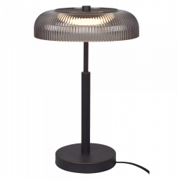 Zuma Line Solvia lampa stołowa 1x10 W czarna T230757601