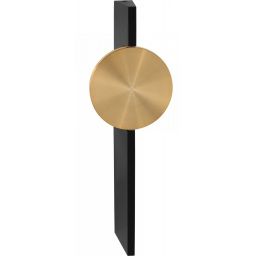 Zuma Line Flux kinkiet 1x3 W czarny/złoty WL32160/3W/GD