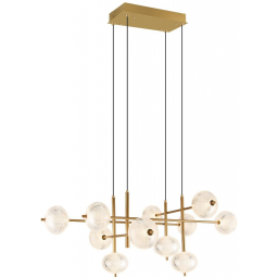 Zuma Line lampa wisząca 1x63 W złota DU31350/63W