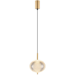 Zuma Line Galatea lampa wisząca 1x6,5 W złota DU31350/6.5W