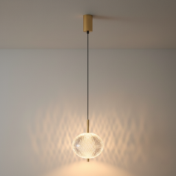 Zuma Line Galatea lampa wisząca 1x6,5 W złota DU31350/6.5W