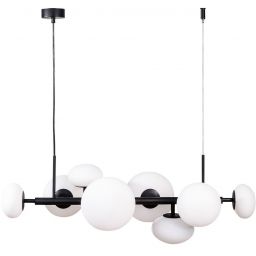 Zuma Line Omi lampa wisząca 8x5 W czarna 1192