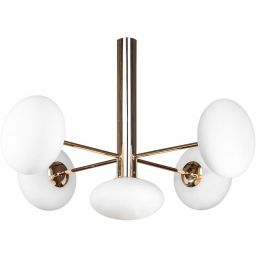 Zuma Line Omi lampa podsufitowa 5x5 W złota 1199