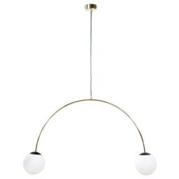 Zuma Line Bow lampa wisząca 2x10 W złota 1221