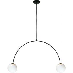 Zuma Line Bow lampa wisząca 2x10 W czarna 1222