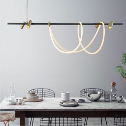 Zuma Line Balbo lampa wisząca czarna 2200277L