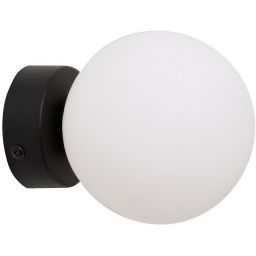 Zuma Line Ali kinkiet 1x40 W biały-czarny 5647